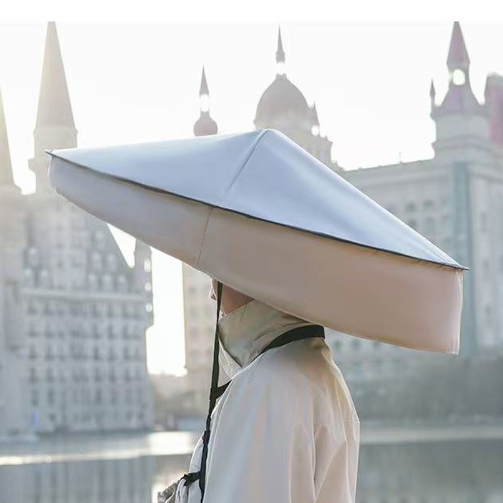 Topi Payung Nilon Bebas Gengga - Travel Umbrella Compact ulasan dan harga