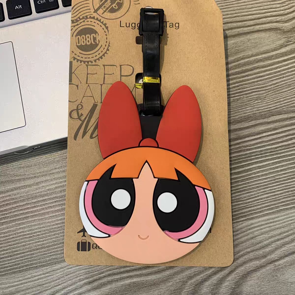Gantungan Tas Anime The Powerp - Travel Accessories Logo ulasan dan harga