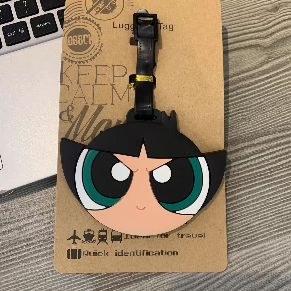 Gantungan Tas Anime The Powerp - Travel Accessories Logo ulasan dan harga