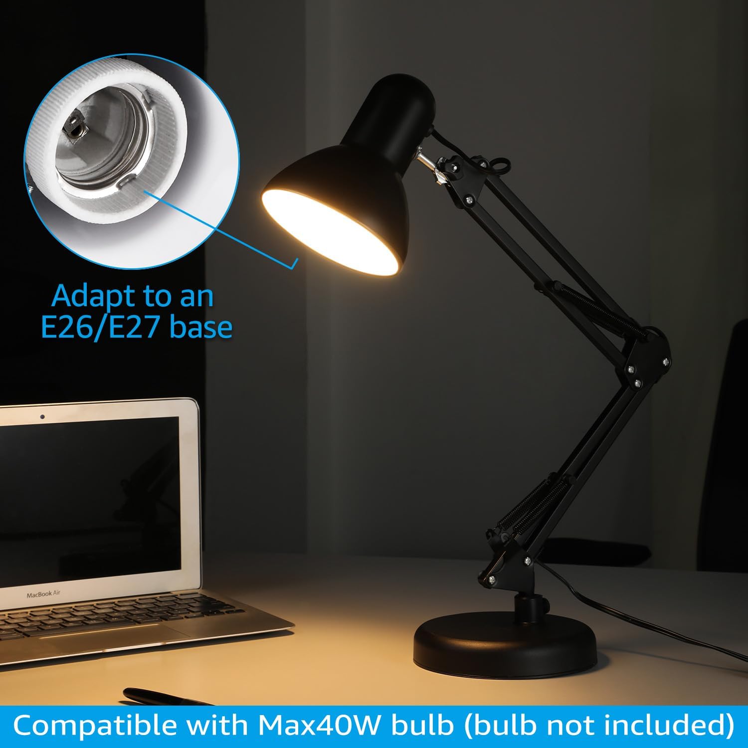 Lampu Meja LED Fleksibel untuk - Book Light Flexible ulasan dan harga