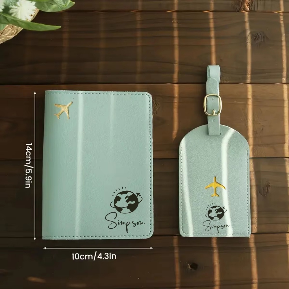 Set Tempat Paspor & Label Baga - Travel Accessories Meaning ulasan dan harga