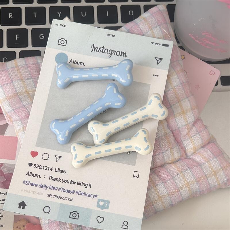 Jepit Rambut Motif Polkadot, A - Travel Accessories For Young Women ulasan dan harga
