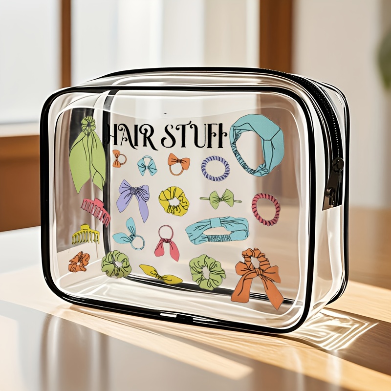 1 Buah Tas Rias Bening Transpa - Toiletry Bag Tsa ulasan dan harga