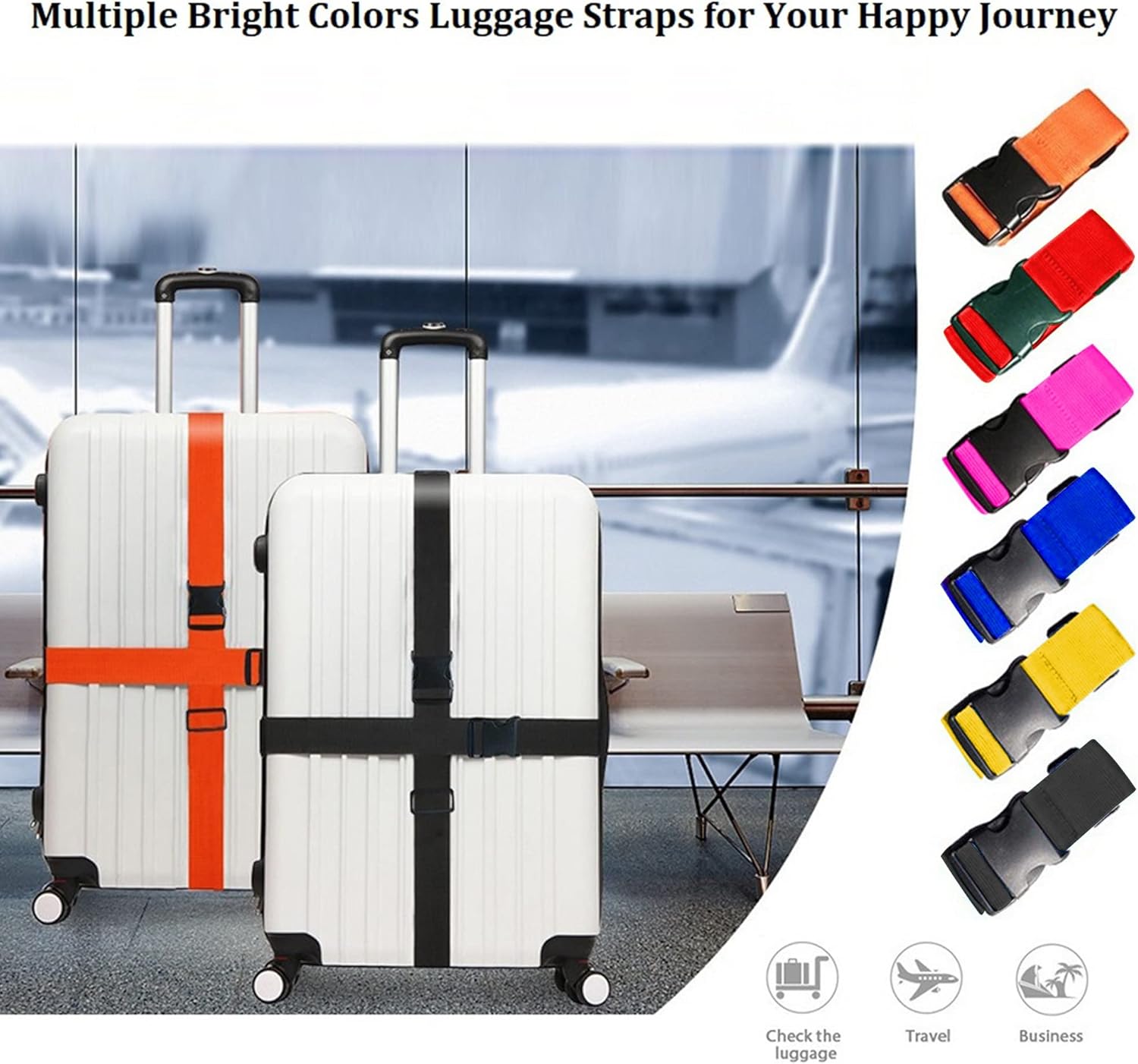 Tali Koper Warna Cerah yang Da - Luggage Strap Belt ulasan dan harga
