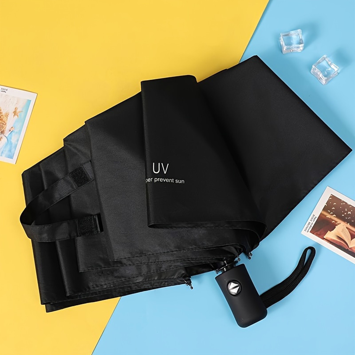 Payung Otomatis Warna Solid Ek - Travel Umbrella Compact ulasan dan harga