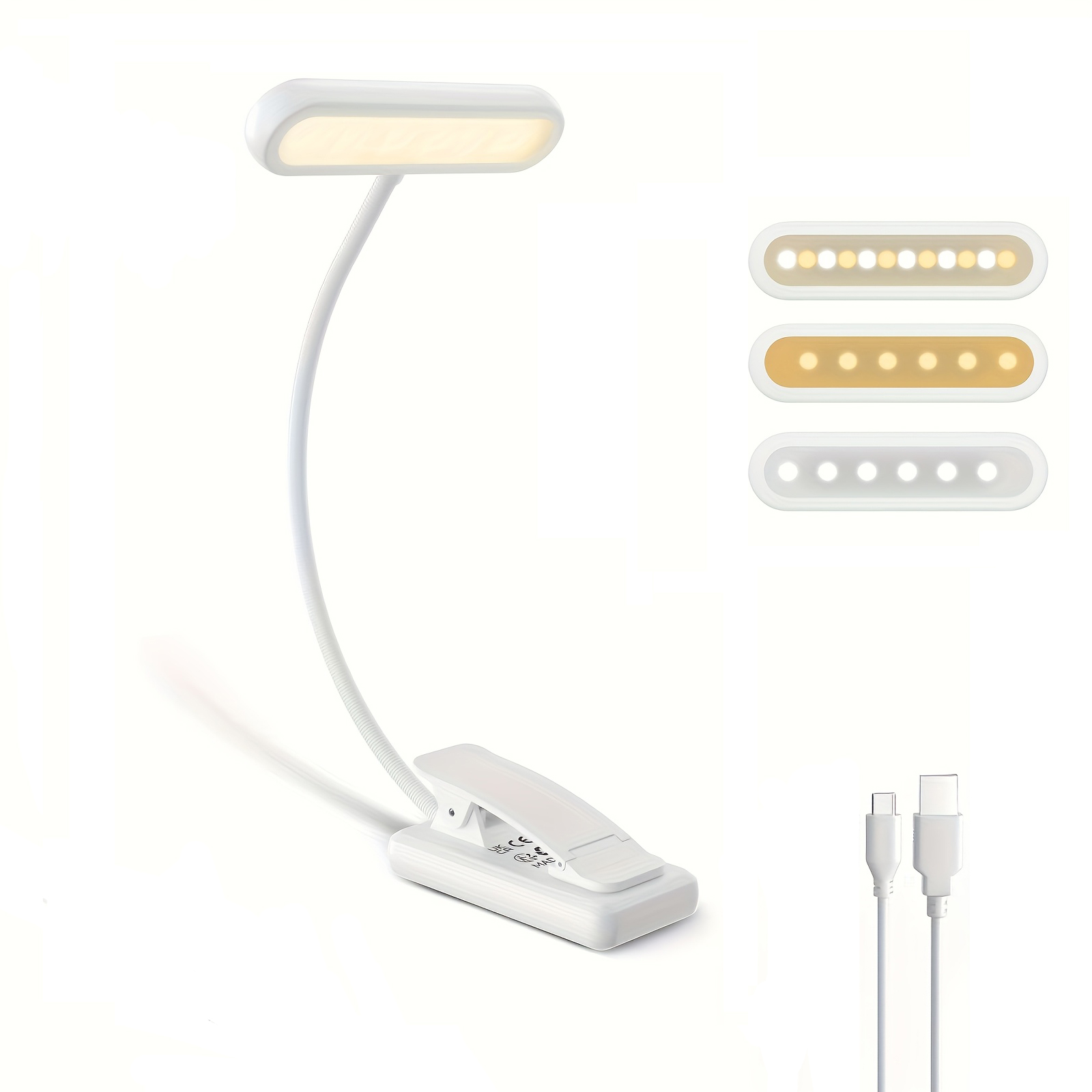 Lampu Buku Jepit Portabel deng - Book Light Flexible ulasan dan harga