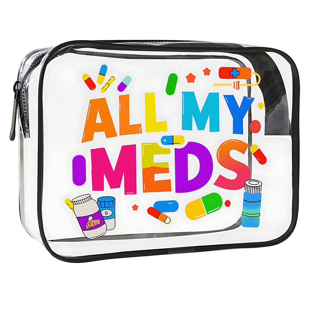 1 Buah Tas Rias Bening Tas Per - Toiletry Bag Tsa ulasan dan harga