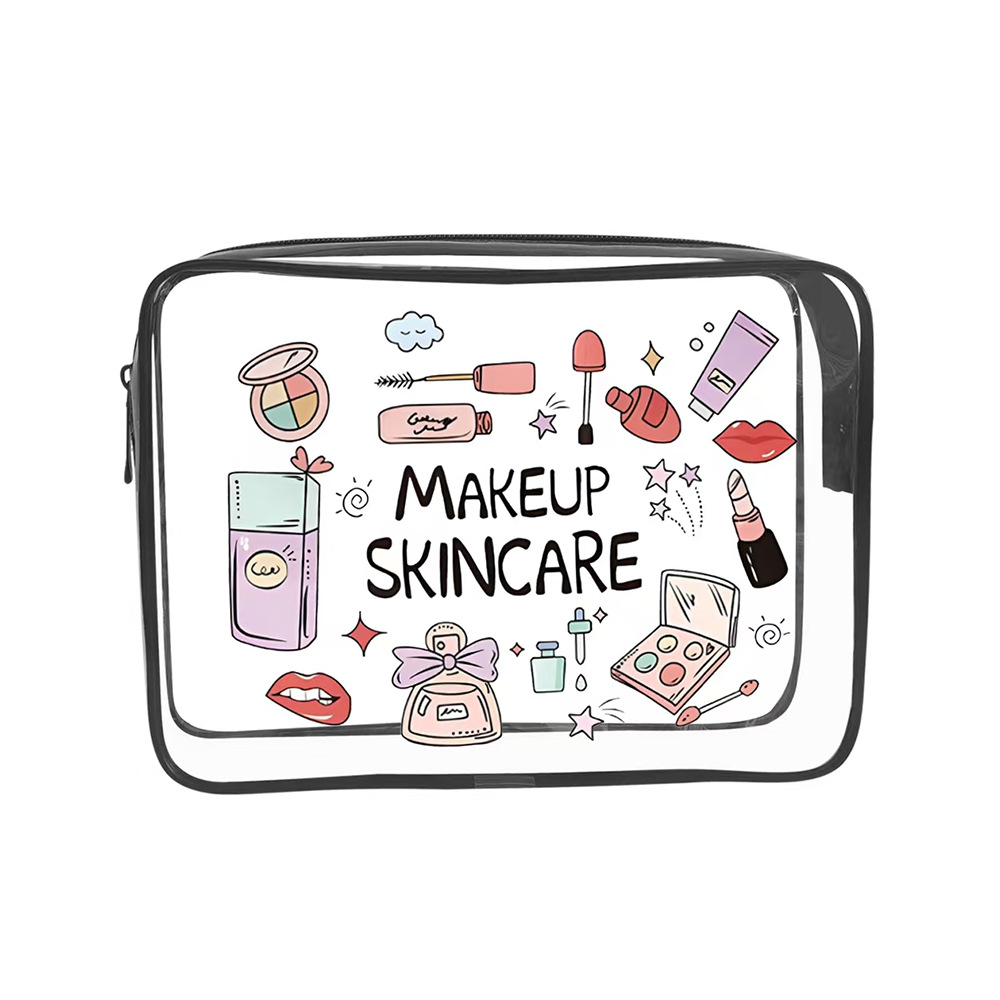 1 Buah Tas Rias Bening Tas Per - Toiletry Bag Tsa ulasan dan harga