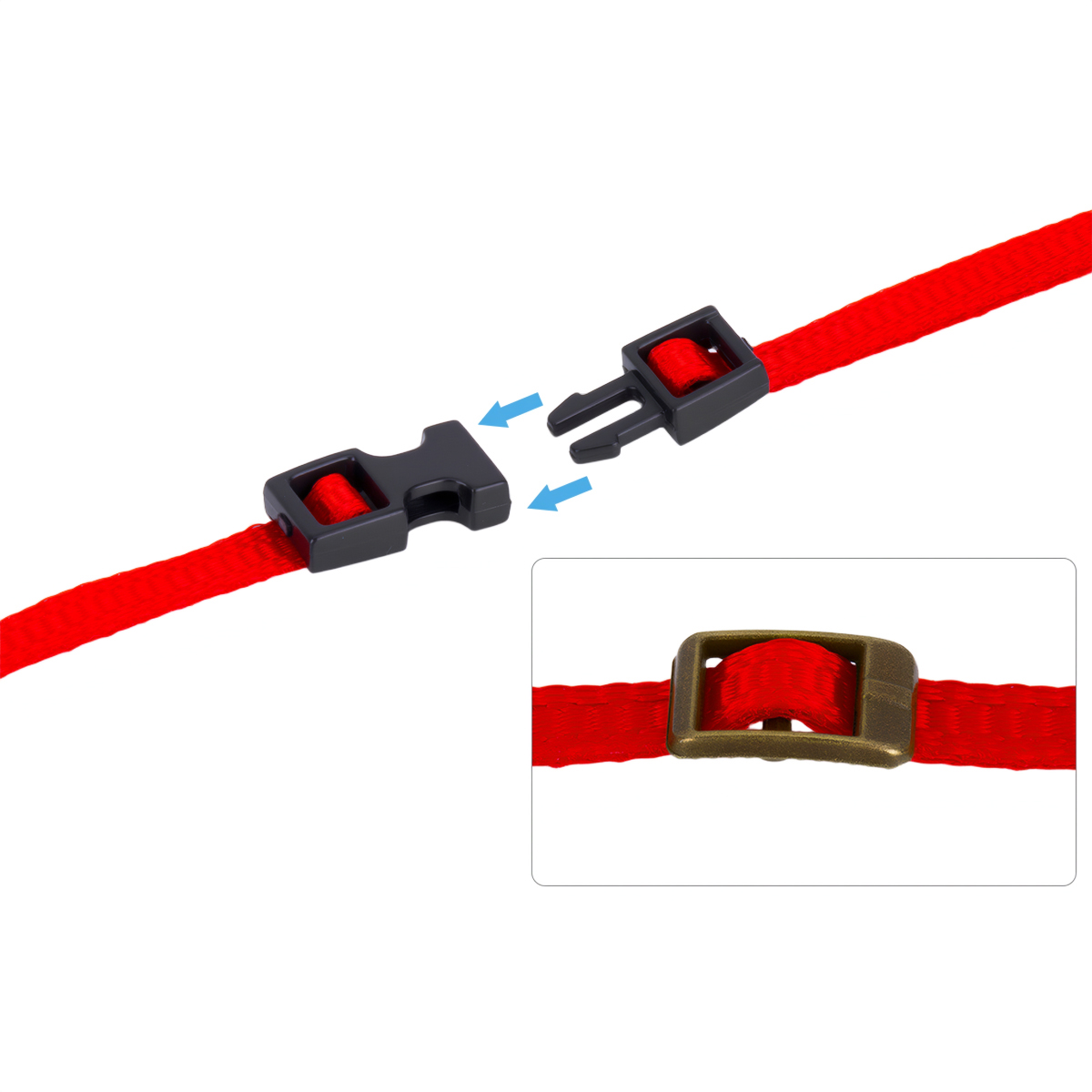 5 Buah Tali Pengikat Bagasi un - Luggage Strap Belt ulasan dan harga