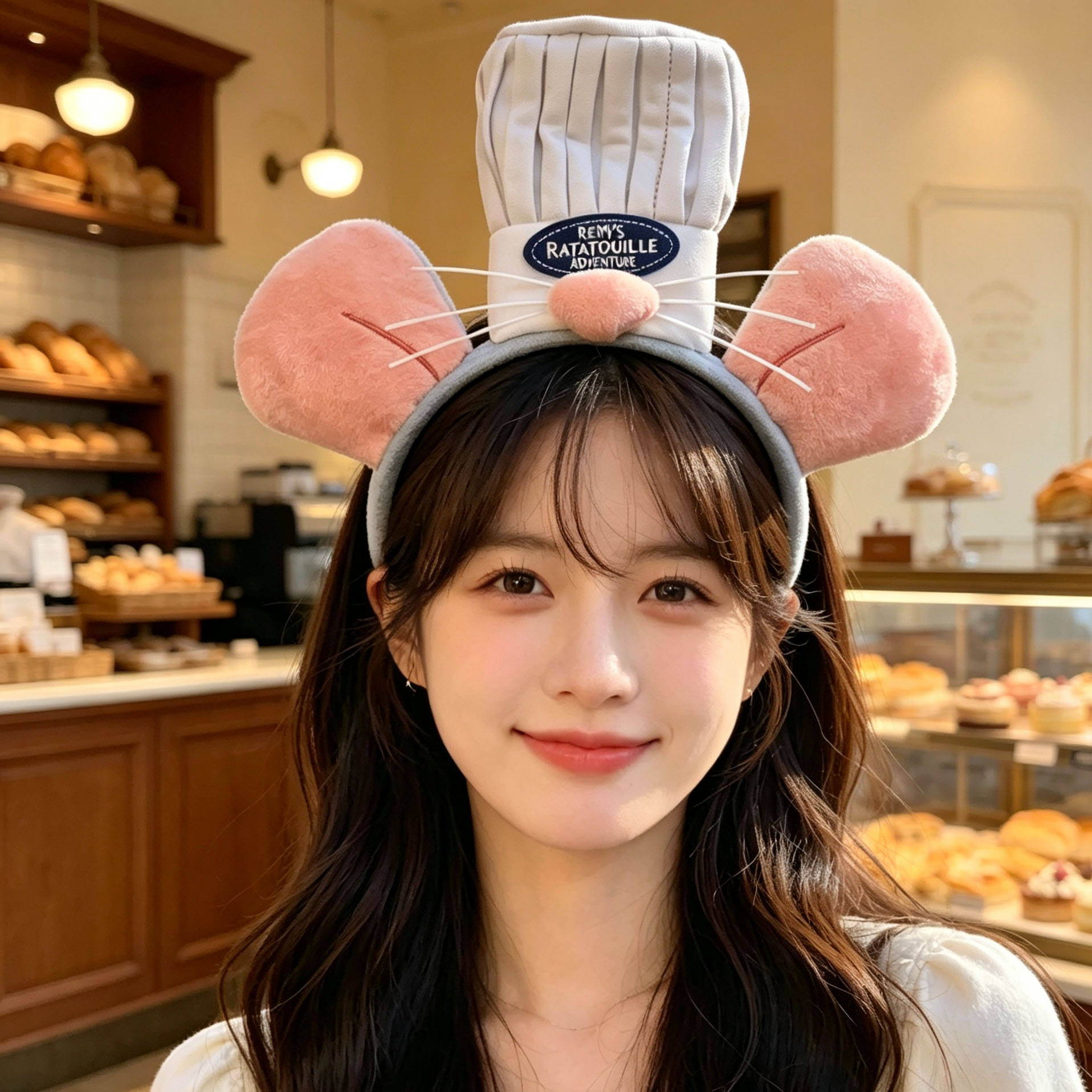 Bando Rambut Desain Topi Koki  - Travel Accessories Needed ulasan dan harga