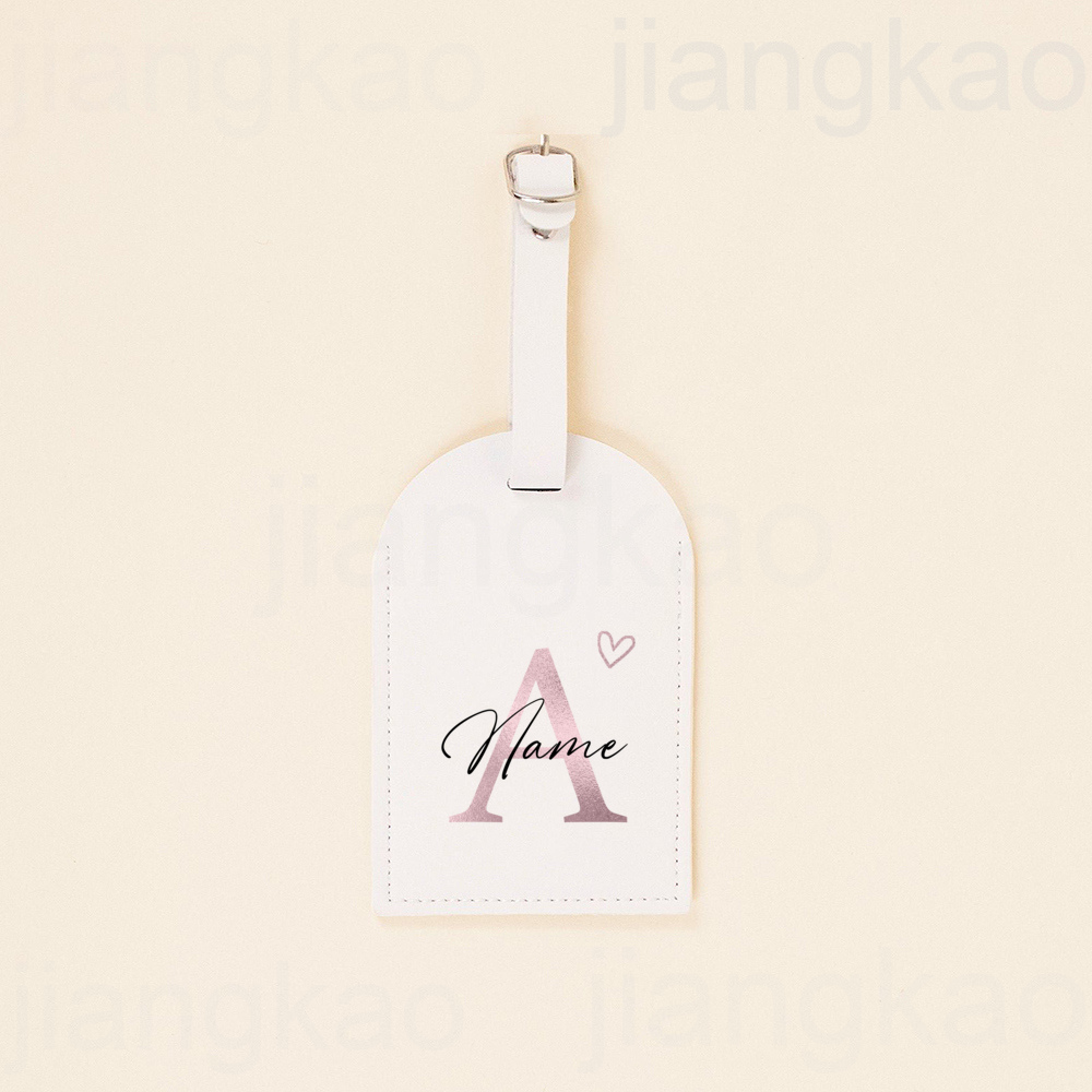 Tag Bagasi PU Yang Dipersonali - Travel Accessories Gifts For Her ulasan dan harga
