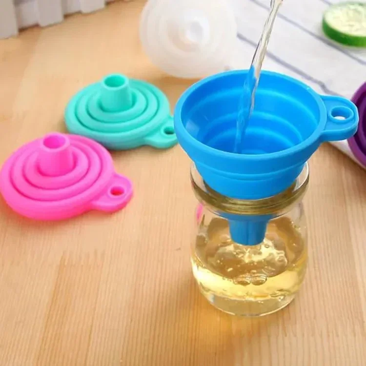 1/4 Buah Corong Silikon Dapat  - Water Bottle Collapsible ulasan dan harga