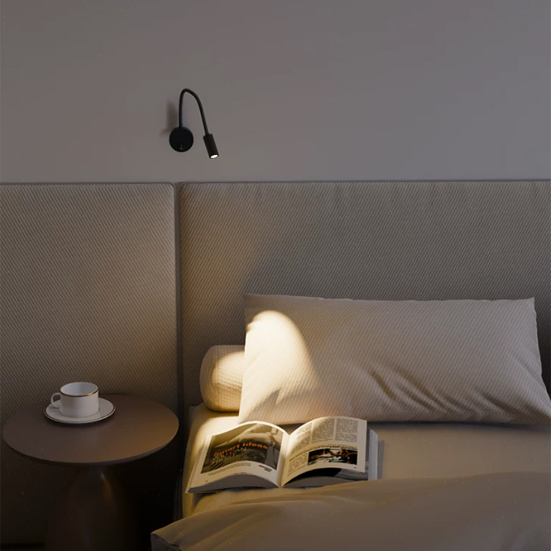 Lampu Dinding Baca Gooseneck L - Book Light Flexible ulasan dan harga