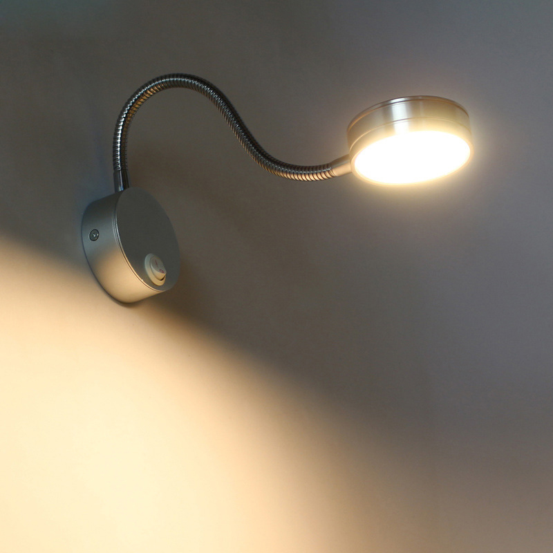 Lampu Dinding Baca Gooseneck L - Book Light Flexible ulasan dan harga