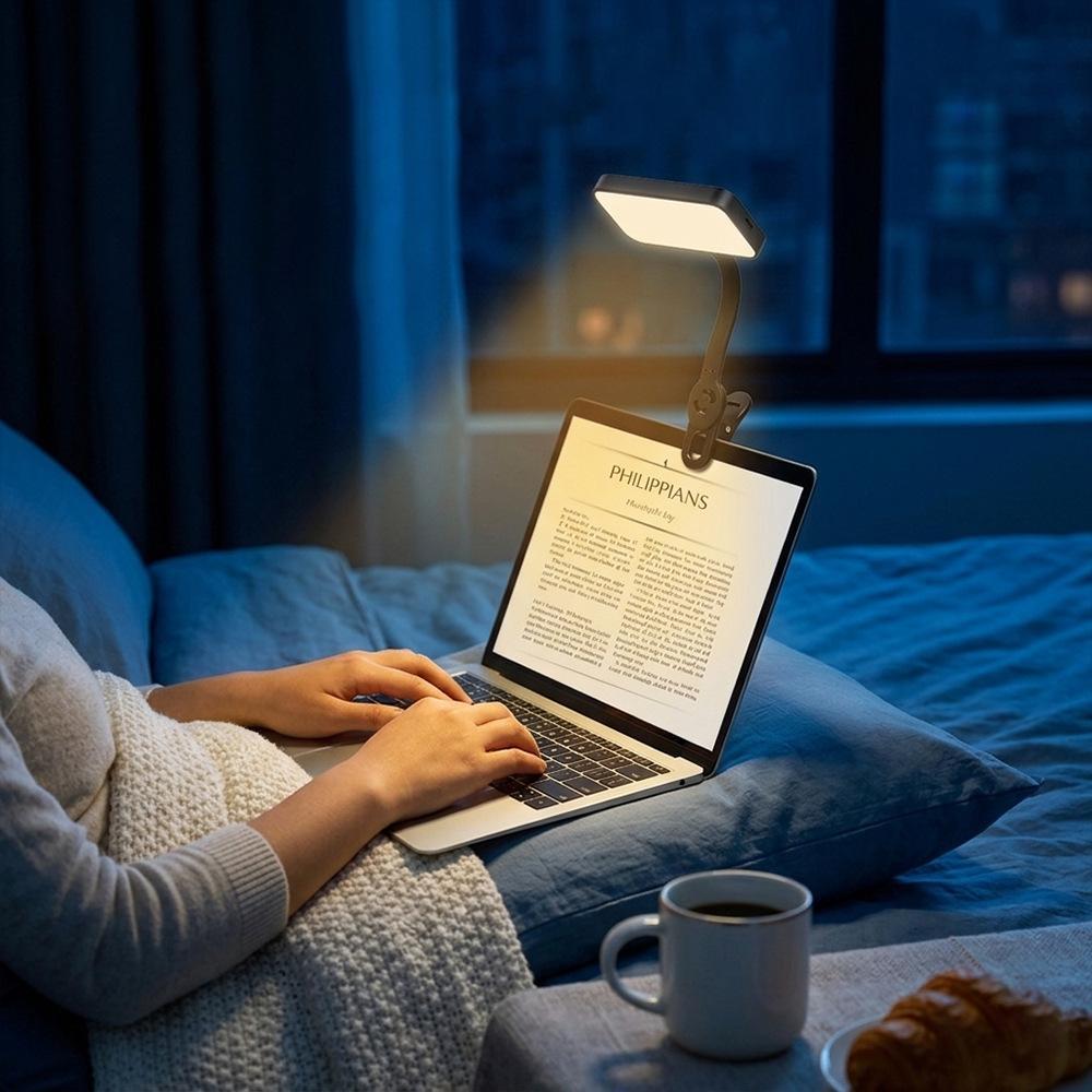 Lampu Baca LED Jepit 3 Mode Wa - Book Light Flexible ulasan dan harga