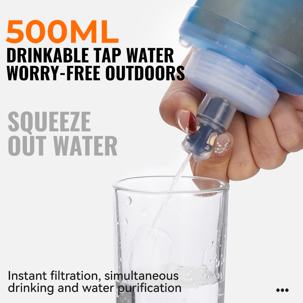 Botol Filter Air WRELS Botol A - Water Bottle Collapsible ulasan dan harga