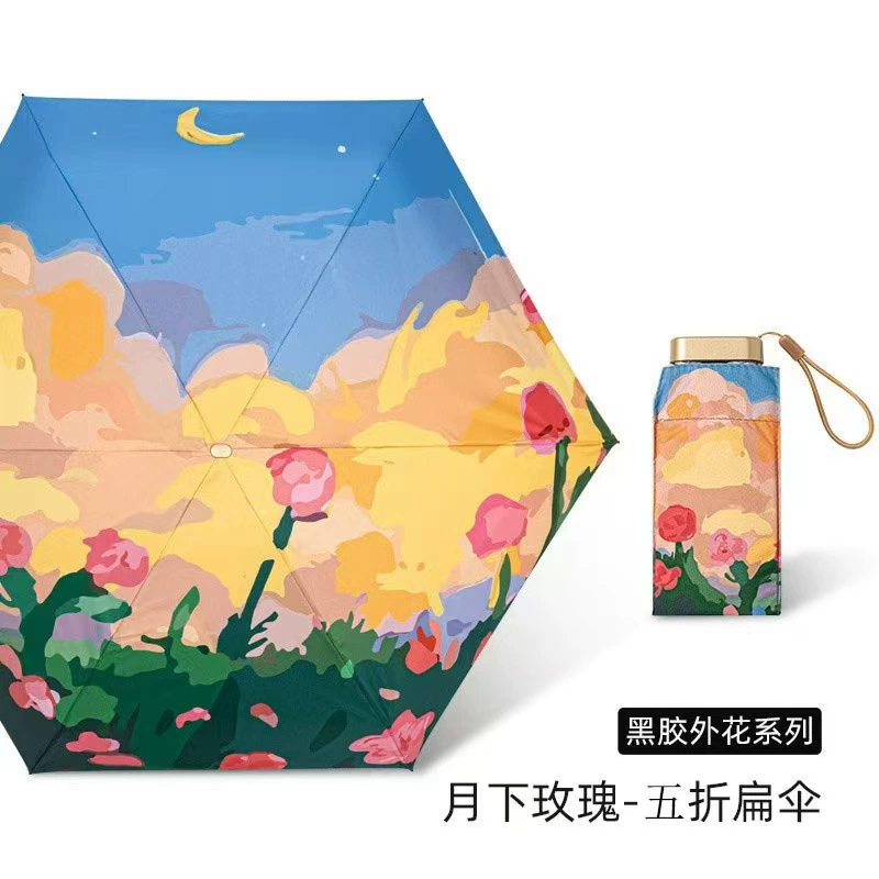 Payung Lipat Anti UV UPF50+ Ga - Travel Umbrella Compact ulasan dan harga