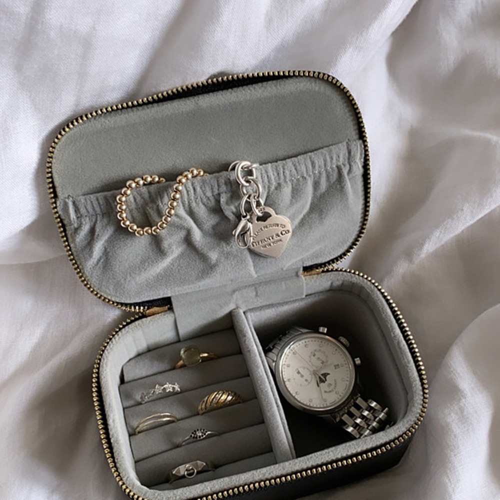Pribadi Kotak Perhiasan dengan - Travel Accessories Gifts For Her ulasan dan harga