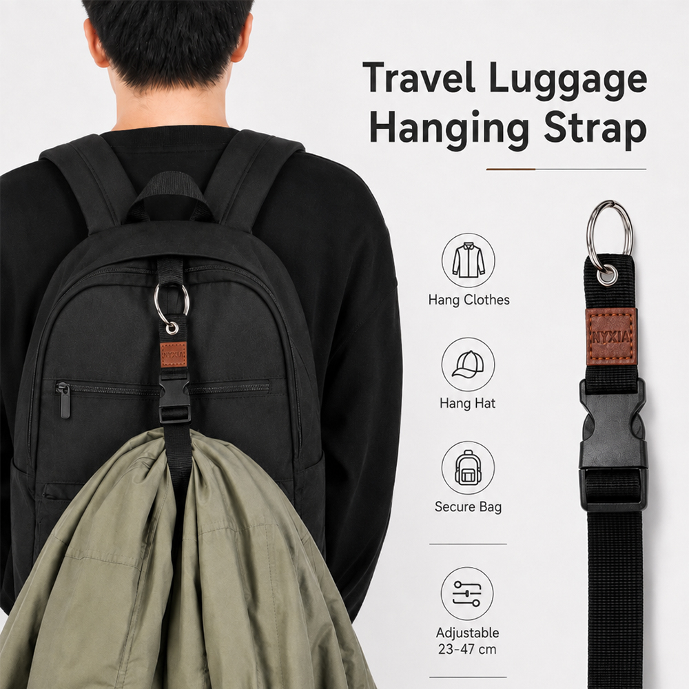 Tali Bagasi Anti Maling Portab - Travel Accessories Logo ulasan dan harga