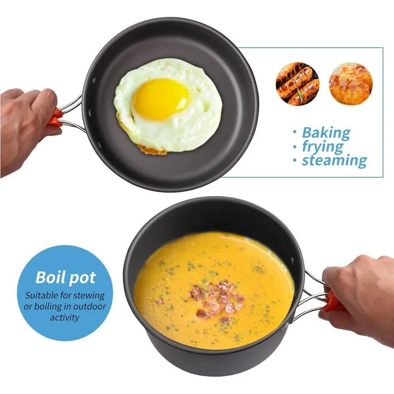 Set Peralatan Masak Camping, P - Travel Kitchen Accessories ulasan dan harga