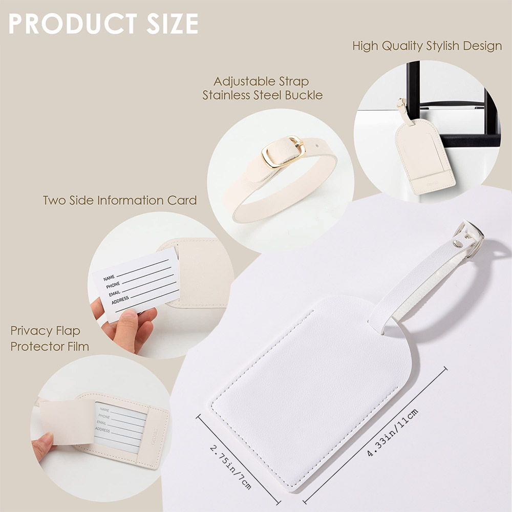 Tag bagasi Monogram pribadi di - Travel Accessories Gifts For Her ulasan dan harga
