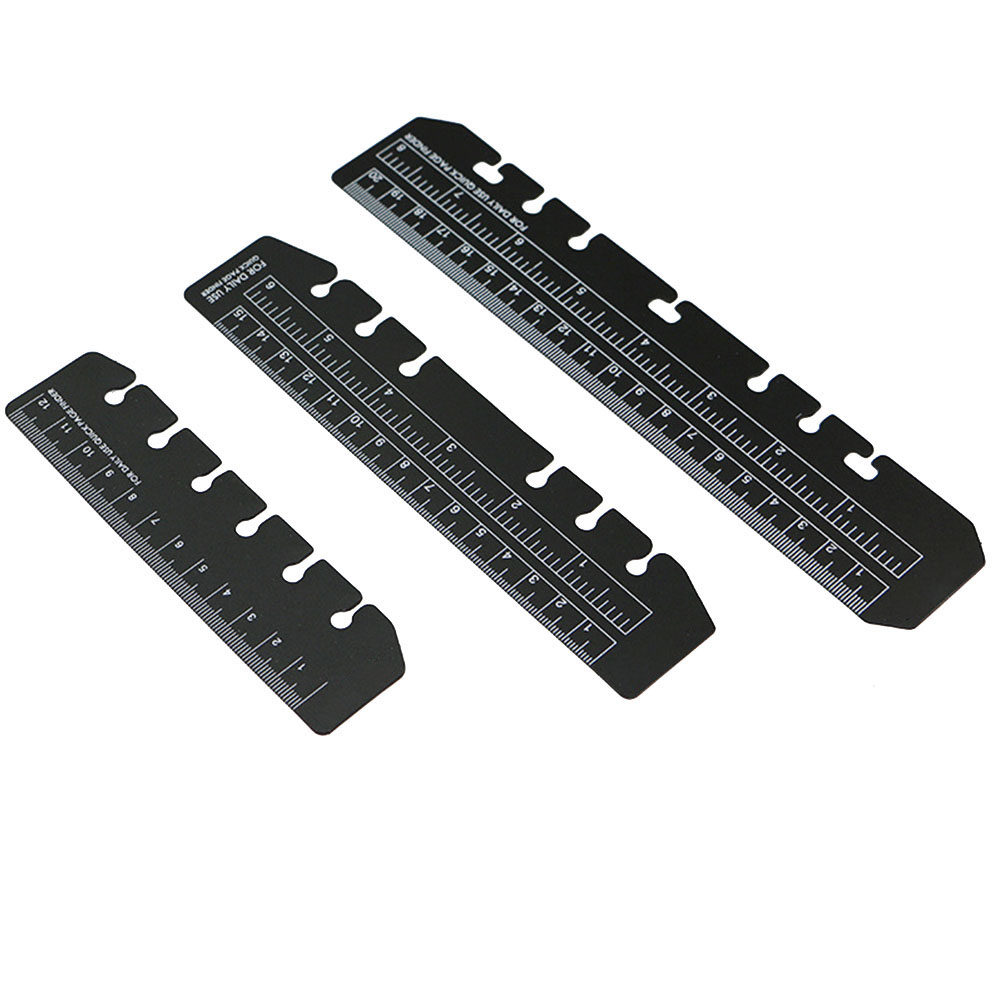 3Pcs Penggaris Pemisah PVC unt - Book Light Flexible ulasan dan harga