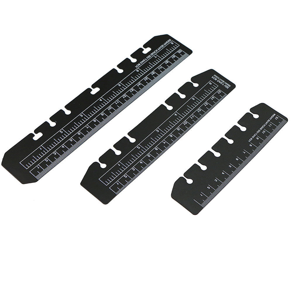 3Pcs Penggaris Pemisah PVC unt - Book Light Flexible ulasan dan harga